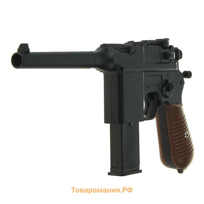 Пистолет страйкбольный "Galaxy" Mauser 712, кал. 6 мм