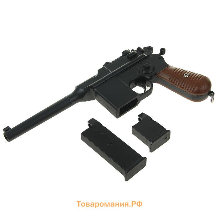 Пистолет страйкбольный "Galaxy" Mauser 712, кал. 6 мм