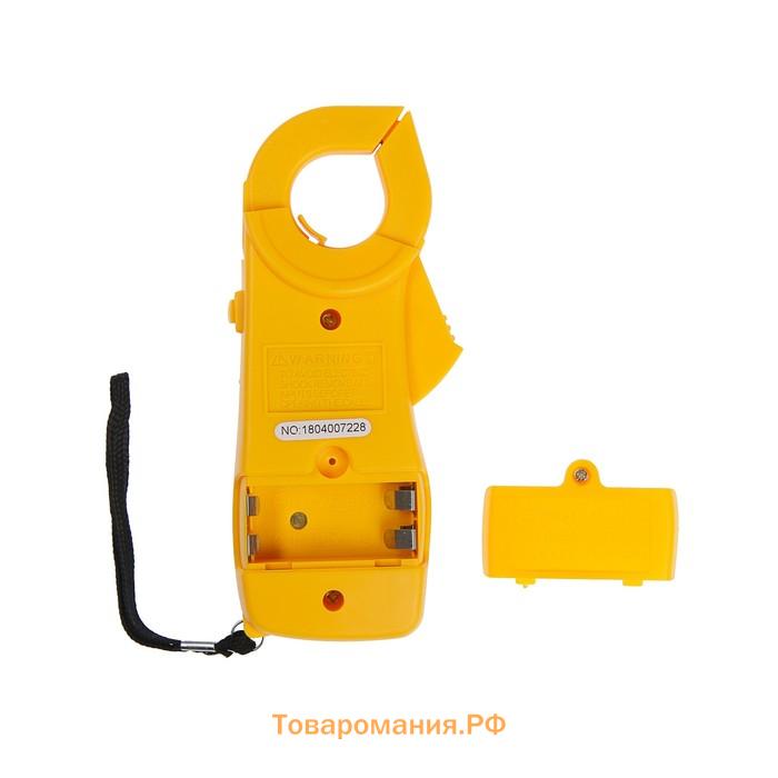 Токовые клещи ТУНДРА, MT 87, ACV/DCV, ACA, 200KΩ, прозвон