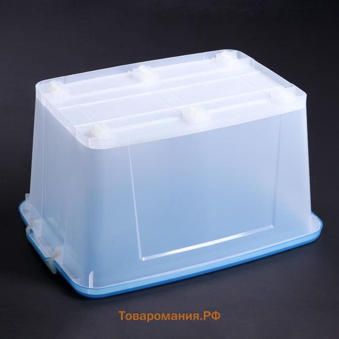 Ящик для хранения Darel-box, 75 л, 70×49×37 см, с крышкой, МИКС