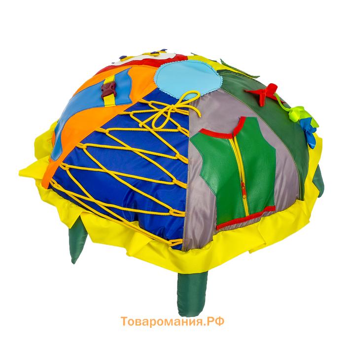 Мягкий модуль «Черепашка» дидактический, МИКС