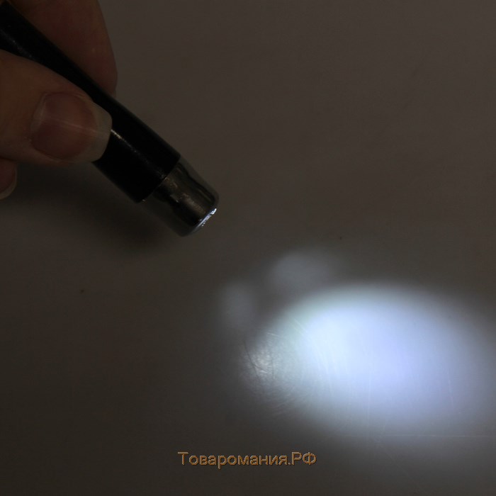 Фонарик свет с кольцом + лазер + ультрафиолет