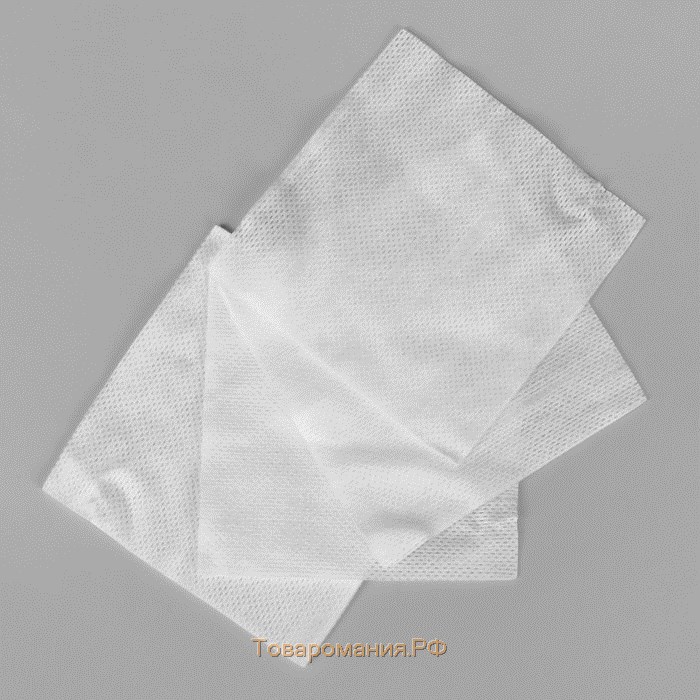 Салфетки косметические, спанлейс, 10 × 10 см, 200 шт
