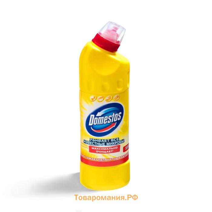 Чистящее и дезинфицирующее средство Domestos "Лимонная свежесть", универсальное, 500 мл