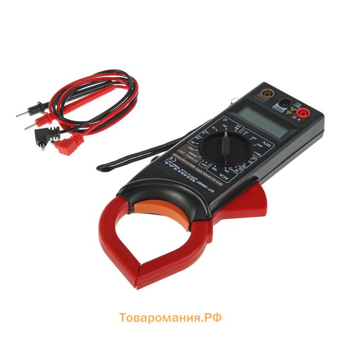 Токовые клещи ТУНДРА, 266F, ACV/DCV, ACA, 200-2МΩ, изоляции 20-2000MΩ, прозвон