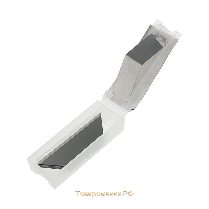 Лезвия для ножей ТУНДРА, трапециевидные, 19 х 0.6 мм, 10 шт.