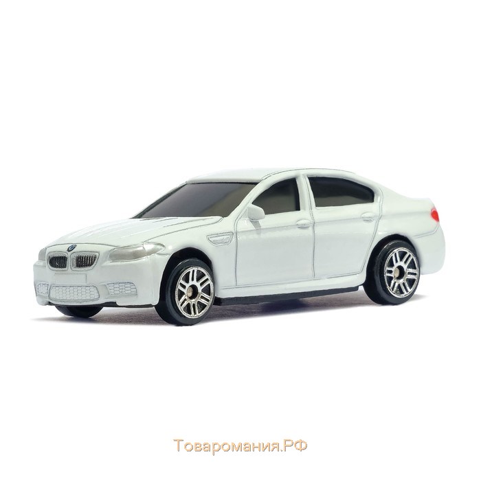 Машина металлическая BMW M5, 1:64, цвет синий