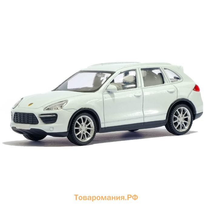 Машина металлическая PORSCHE CAYENNE TURBO, 1:43, цвет красный