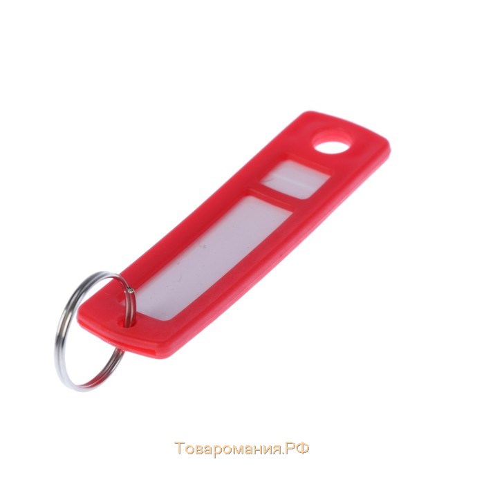 Идентификатор для ключей на кольце пластик МИКС 6,3х1,7х0,3 см