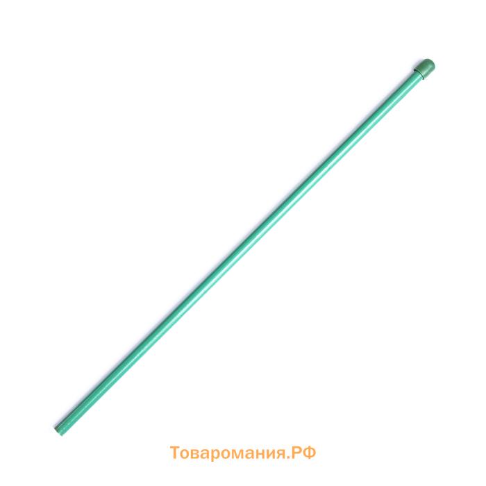 Колышек для подвязки растений, h = 50 (± 5) см, d = 1 см, металл, зелёный, Greengo