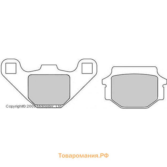 Колодки тормозные Ferodo, FDB314P