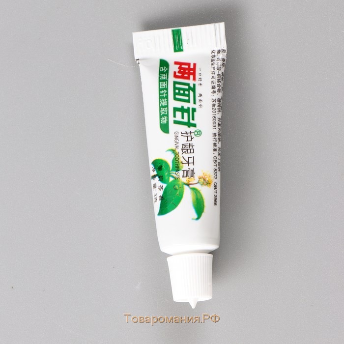 Зубная паста традиционная, травяная, 3 г