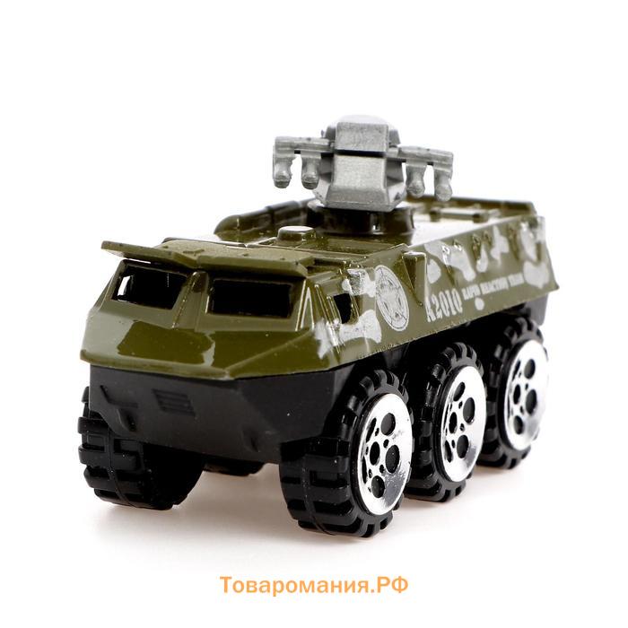 Машина металлическая в яйце «Военная», масштаб 1:64, МИКС