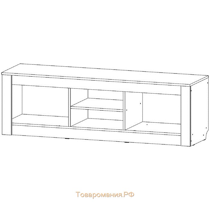 ТВ-Тумба Ривьера 438х1601х508 Анкор Светлый