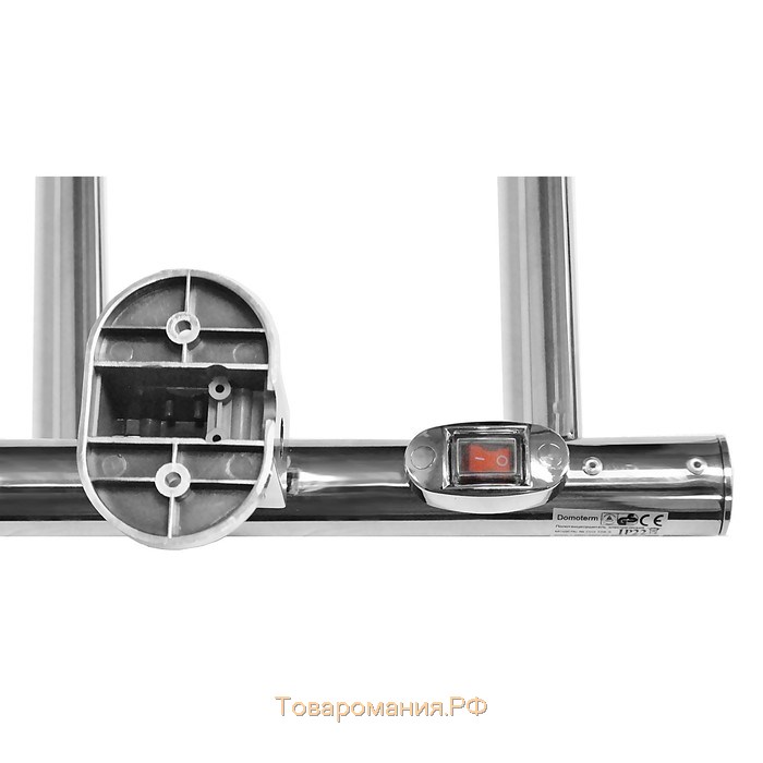 Полотенцесушитель электрический Domoterm "Аврора" 109-5, 530 х 710 мм, 5 перекладин, правый