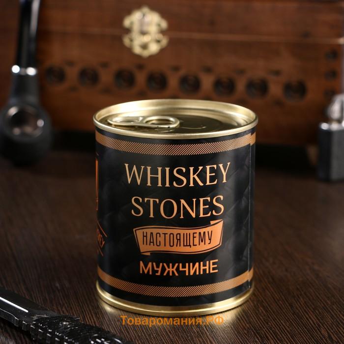 Набор камней для виски "Whiskey stones. Vintage", в консервной банке, 9 шт.