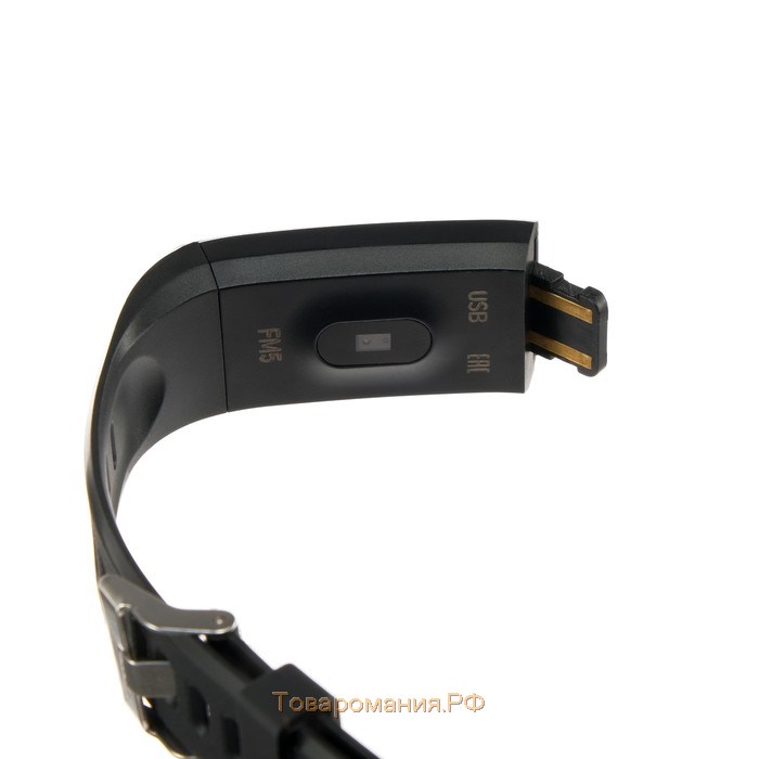 Фитнес-браслет Smarterra FitMaster 5, 1.14", IP67, цветной дисплей, пульсометр, черный