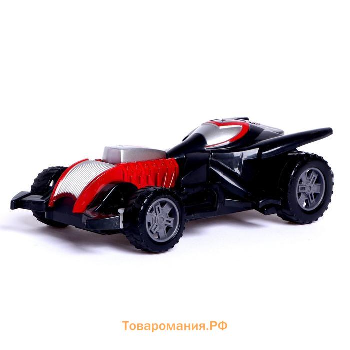 Машинка на пульте управления Spider-Car, работает от батареек, МИКС