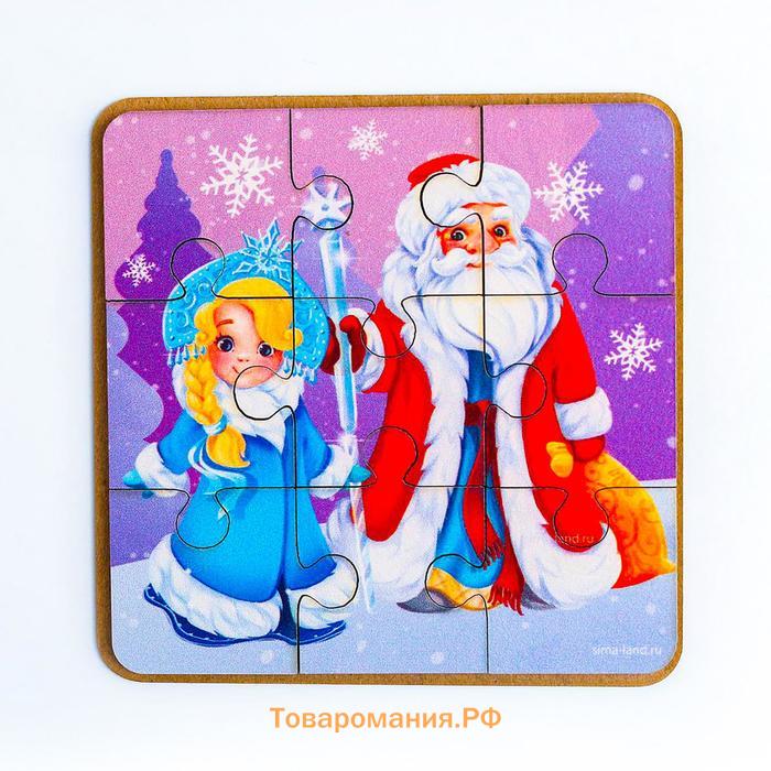 Пазлы новый год