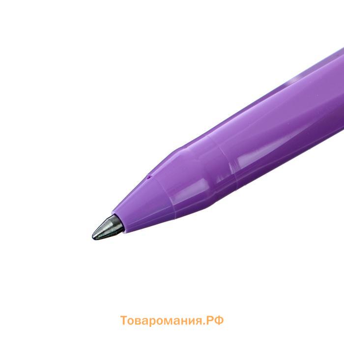 Ручка шариковая Schneider Tops 505 F, узел 0.8 мм, синие чернила, корпус пастель микс