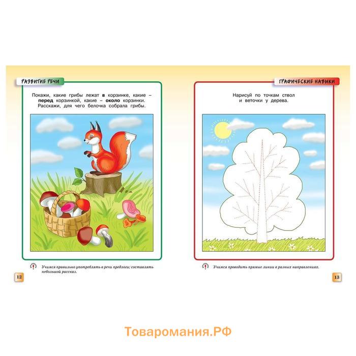 Грамотейка. Интеллектуальное развитие детей 3-4 лет. Земцова О.Н.