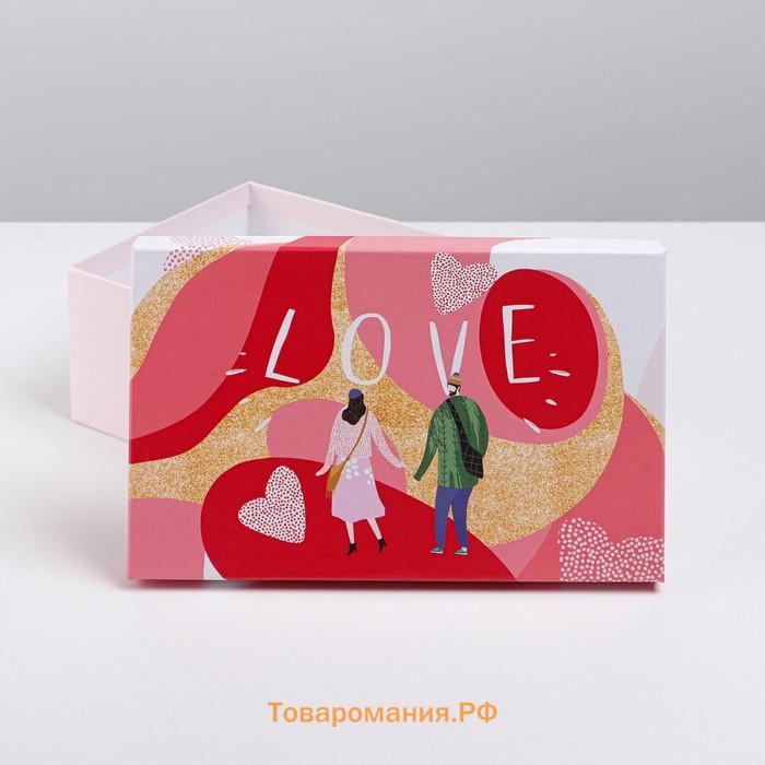 Набор коробок 6 в 1, упаковка подарочная, «Love», 20 х 12.5 х 7.5 ‒ 32.5 х 20 х 12.5 см