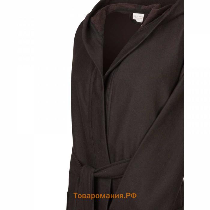 Мужской халат с капюшоном «Марвин», размер XL, цвет чёрный