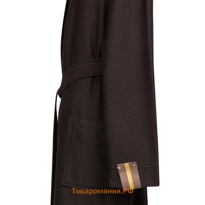 Мужской халат с капюшоном «Марвин», размер XL, цвет чёрный