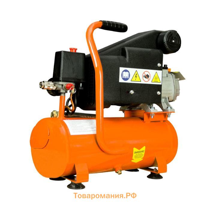 Масляный коаксиальный компрессор FoxWeld AERO 140/8, 230 В, 1.1 кВт, 140 л/мин, 8 бар