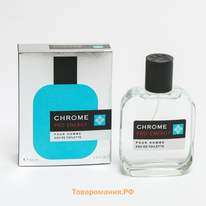 Туалетная вода мужская Pro-Energy Chrome, 100 мл (по мотивам Chrome Azzaro (Azzaro)