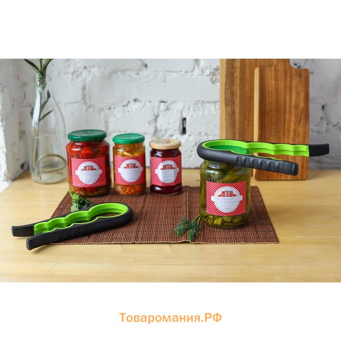 Многофункциональная открывашка для банок и бутылок, 22,5×9×2 см, цвет МИКС