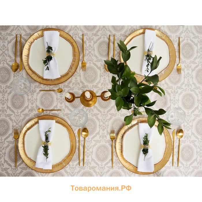 Скатерть "" Classicism 146х180см, 100% хлопок, саржа 190 г/м2