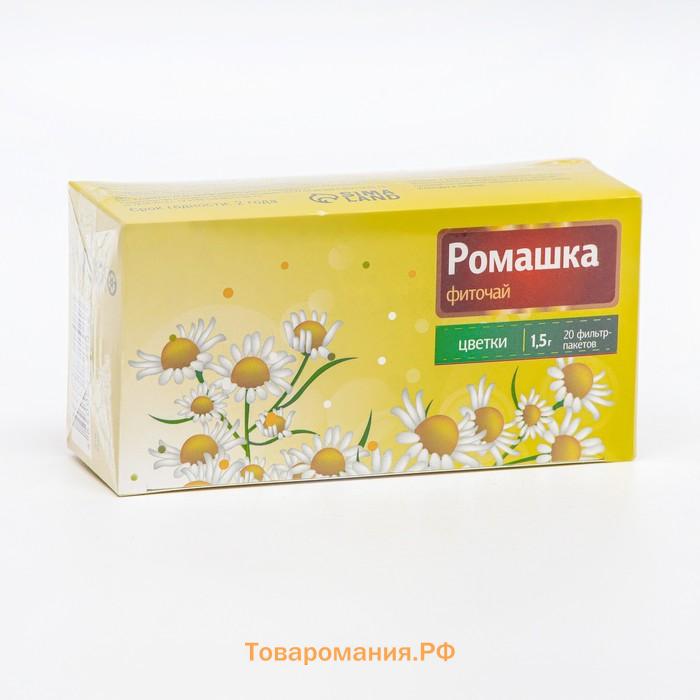 Фиточай Ромашка Vitamuno для взрослых, 20 фильтр-пакетов по 1.5 г