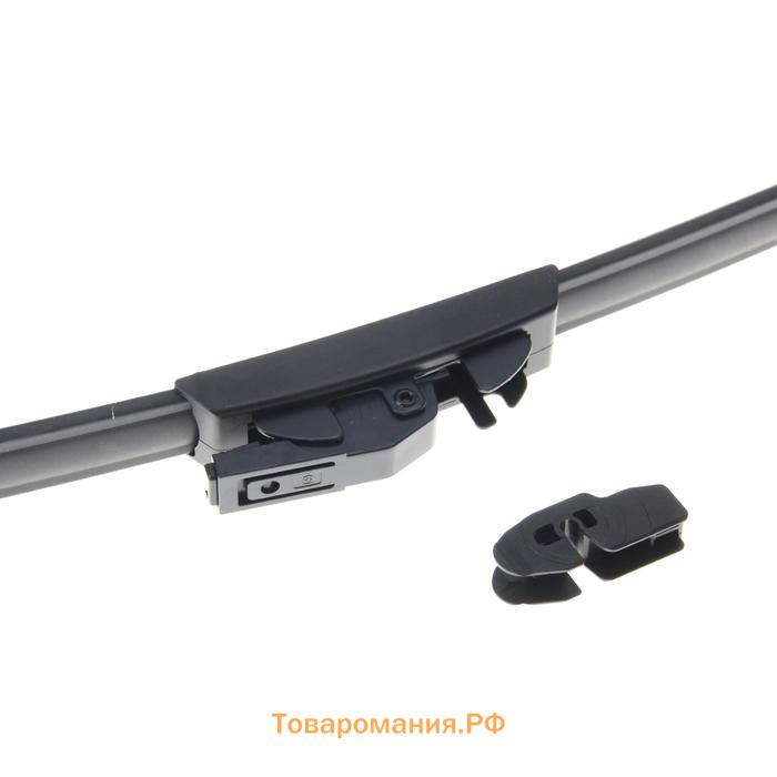 Щетка стеклоочистителя ALCA SUPER FLAT, 21"/ 530 мм бескаркасная