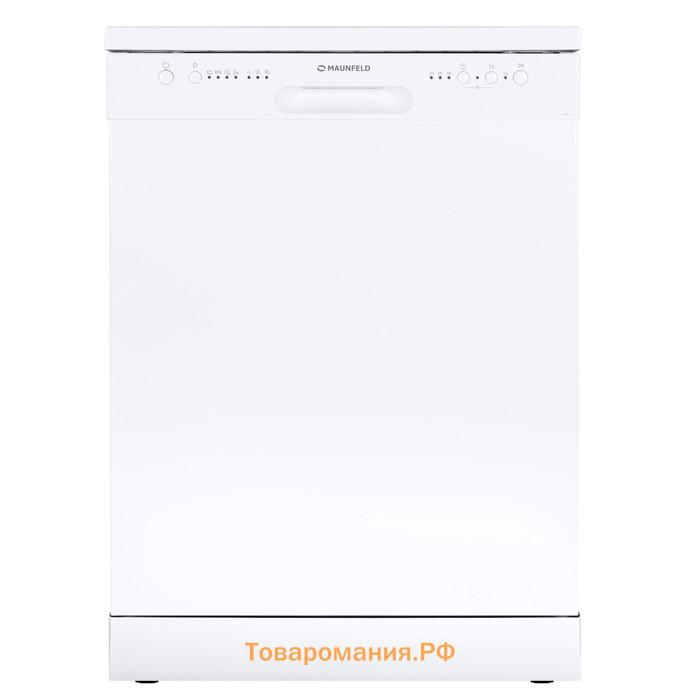 Посудомоечная машина MAUNFELD MWF12I, класс А+, 12 комплектов, 4 режима, белая