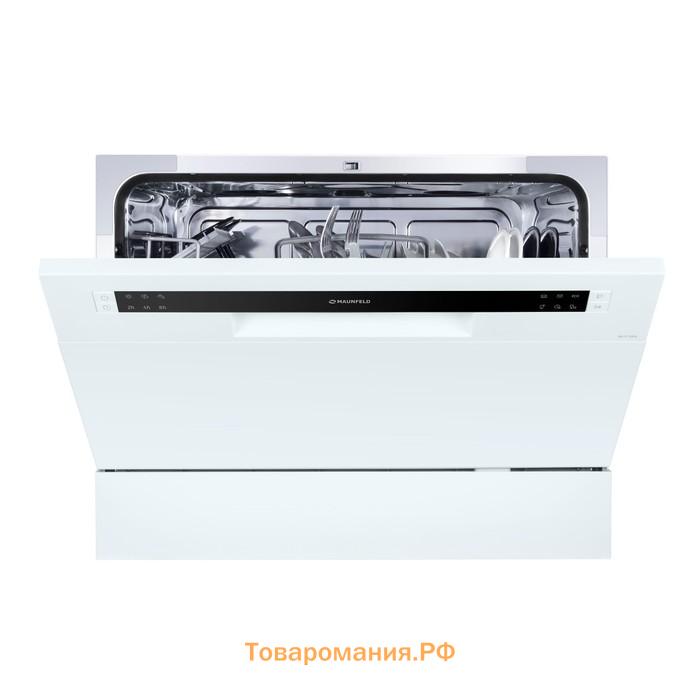 Посудомоечная машина MAUNFELD MLP-06S, класс А+, 6 комплектов, 6 программ, белая