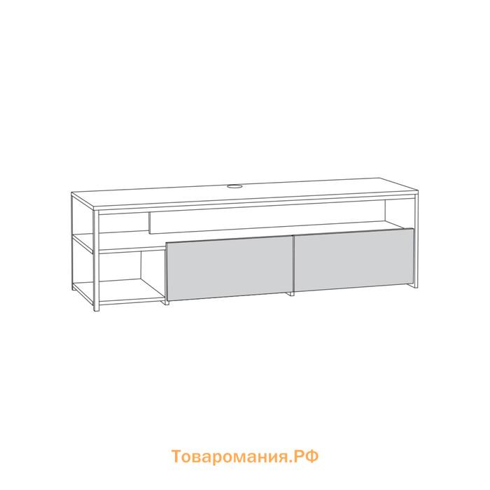 Тумба под ТВ Трувор 13.70, 1498х454х446, цвет дуб гранж песочный / интра