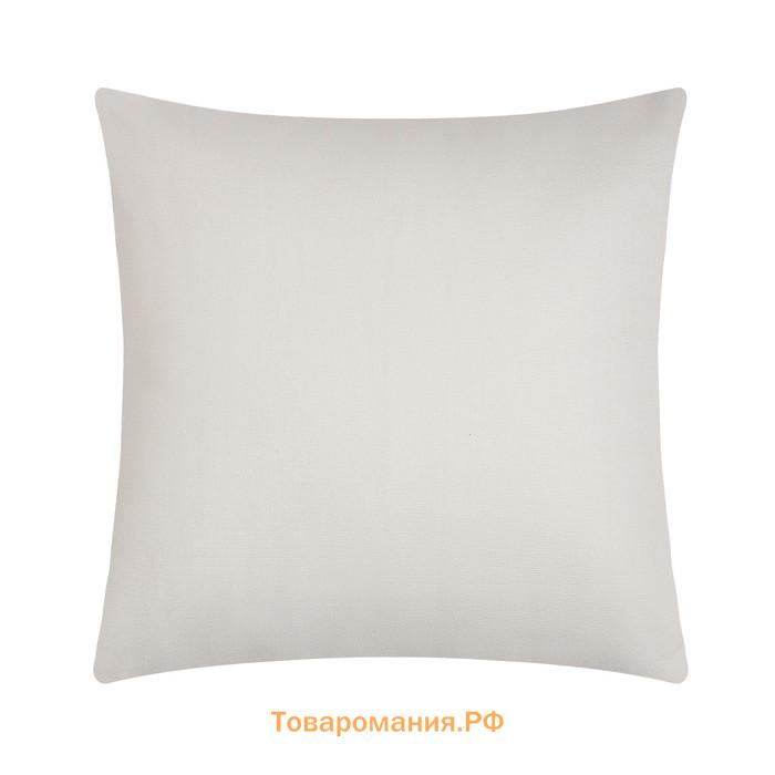 Наволочка декоративная  Natural print (вид 1), 40 х 40 см, 100% хлопок