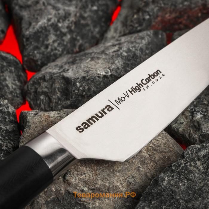 Нож кухонный Samura Mo-V, универсальный, лезвие 19,2 см