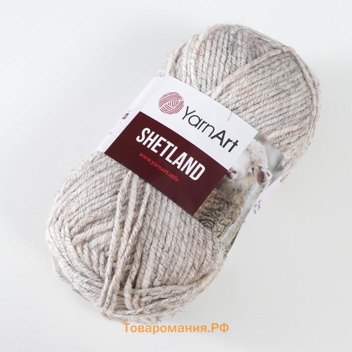 Пряжа для вязания спицами, крючком YarnArt, Shetland, 30% шерсть верджин, 70% акрил, 220 м/100 г, (535 бел беж сер)