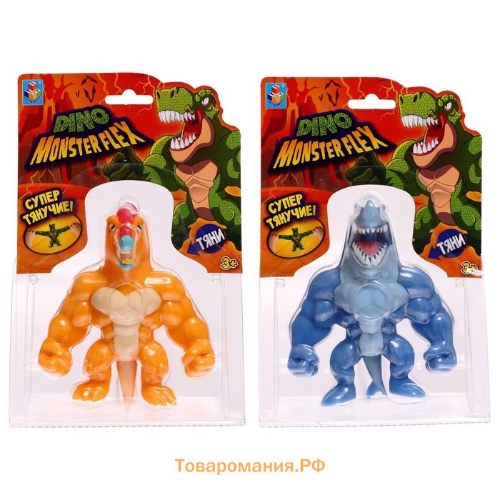 Тянущаяся фигурка Monster Flex. Dino, 14 см, 14 видов, МИКС