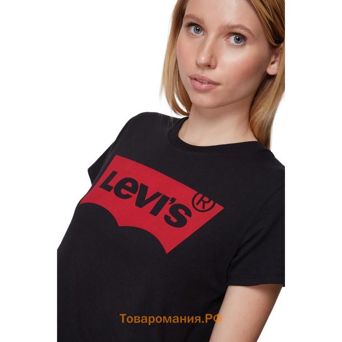 Футболка женская Levi`s THE PERFECT TEE MINERAL BLACK, размер S