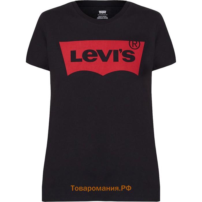 Футболка женская Levi`s THE PERFECT TEE MINERAL BLACK, размер S