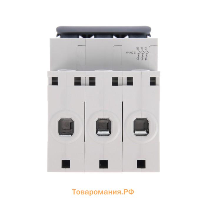 Автоматический выключатель SE City9 Set, B, 20 А, 3P, 4.5 kA, 400 В