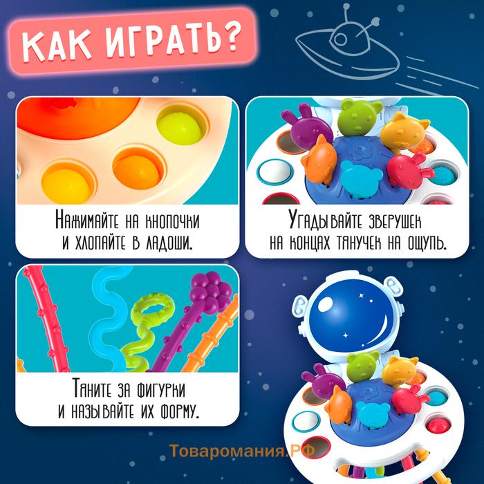 Развивающая игрушка «Космонавт-тянучка»