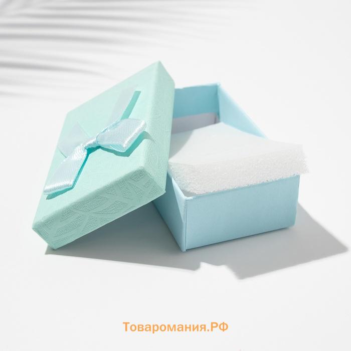 Коробочка подарочная под набор «Листья», 5×8 (размер полезной части 4.5×7.5 см), МИКС, вставка белая