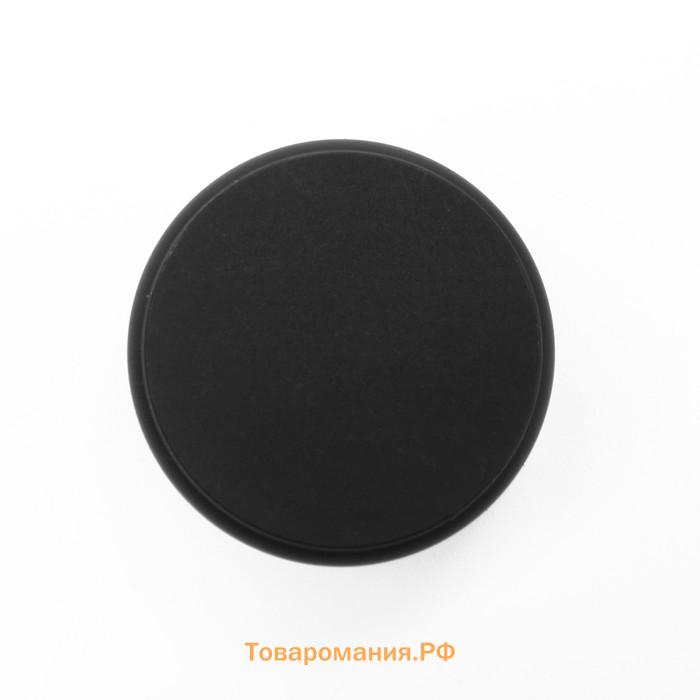 Ручка-кнопка CAPPIO PK321, d=24 мм, цвет черный