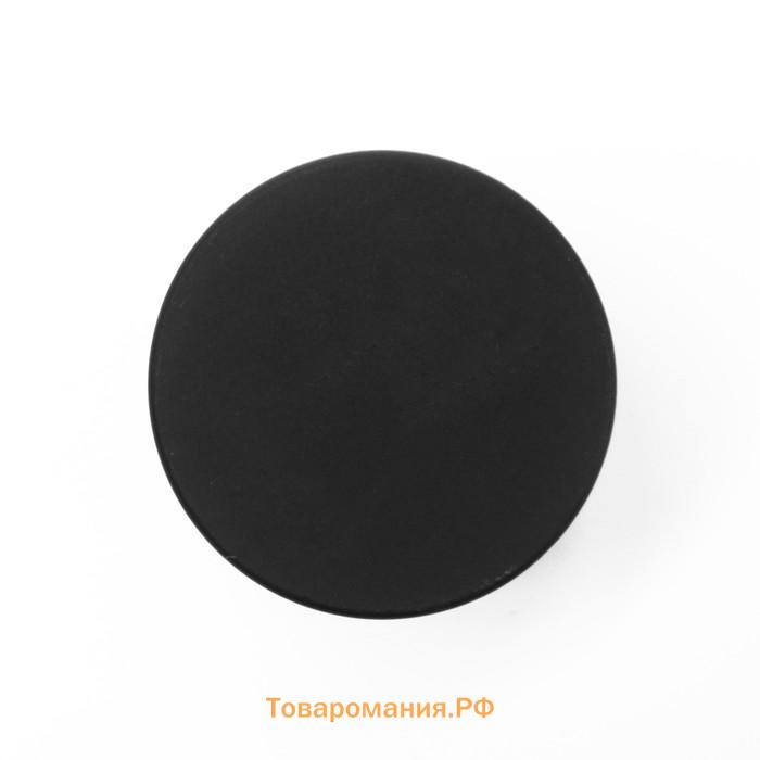 Ручка-кнопка CAPPIO PK325, d=30 мм, цвет черный