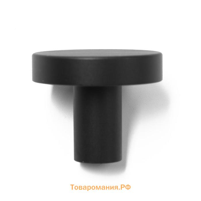 Ручка-кнопка CAPPIO PK325, d=30 мм, цвет черный