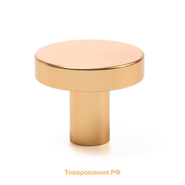 Ручка-кнопка CAPPIO PK325, d=30 мм, цвет золото